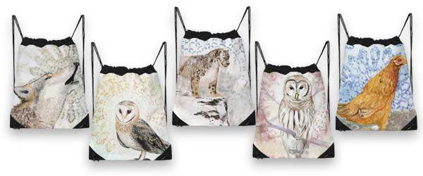 Art Drawstring Bags