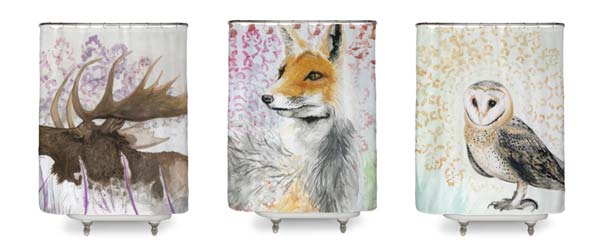 Art Shower Curtains