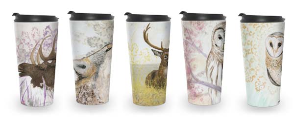 Art Travel Mugs